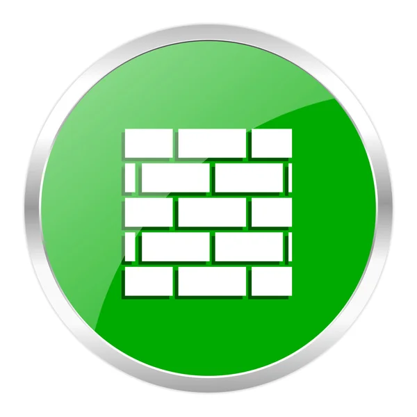 Firewall icon — Stock Photo, Image