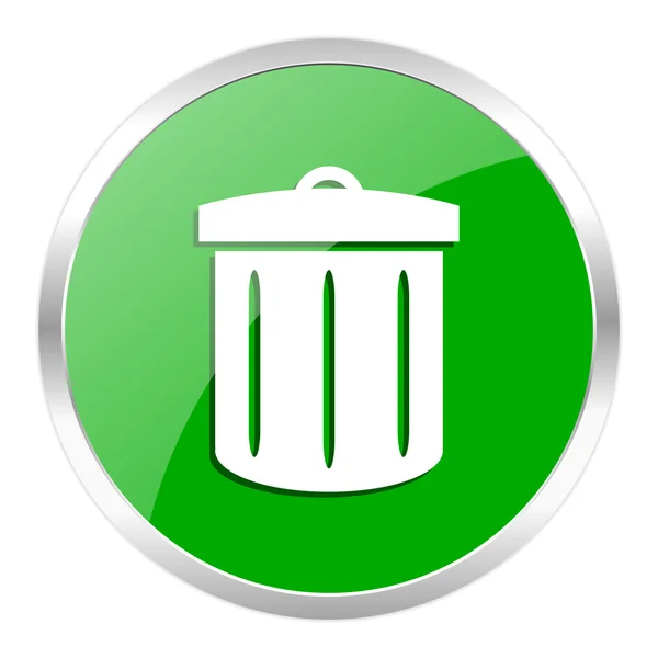 Ícone de reciclagem — Fotografia de Stock