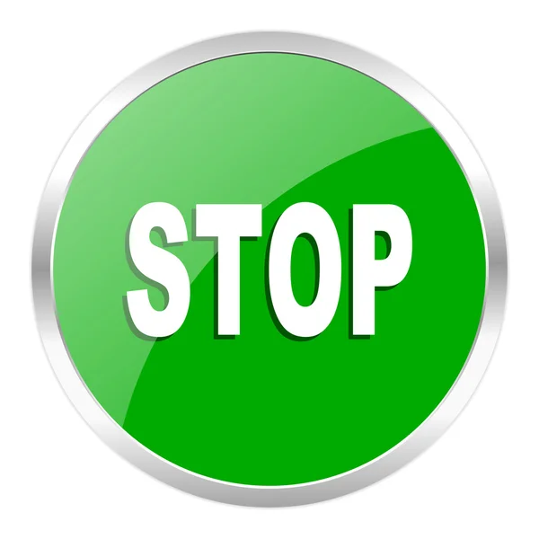 Stopp-Symbol — Stockfoto