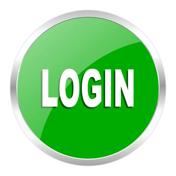 Login icon — Stock Photo, Image