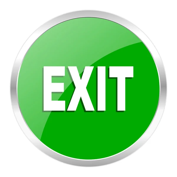 Exit icon — Stock Photo, Image