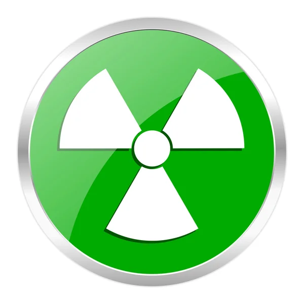 Radiation icon — Stock Photo, Image