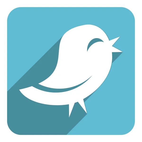 Ikona Twittera — Zdjęcie stockowe