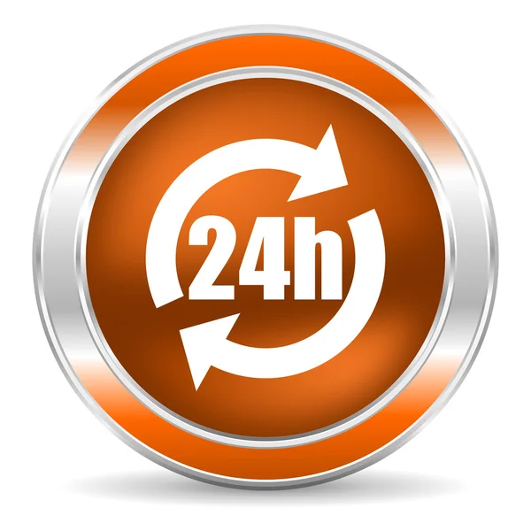 24h icon — Stock Photo, Image