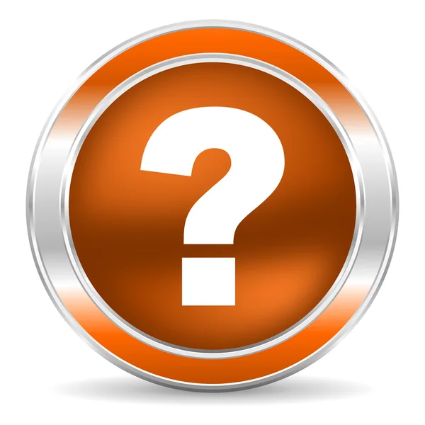 Question mark icon — Stock Photo, Image