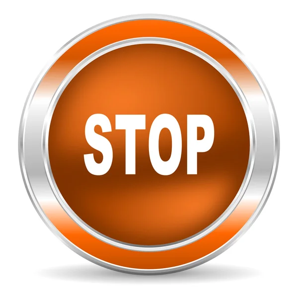 Stop pictogram — Stockfoto