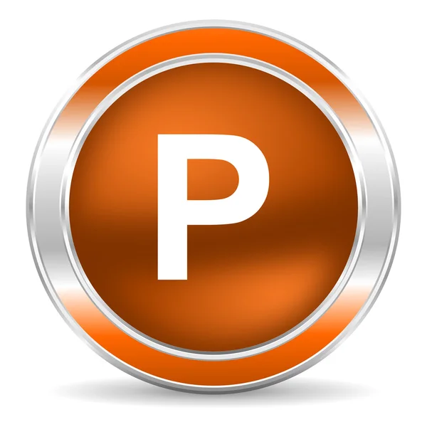 Parking icon — Stock Photo, Image