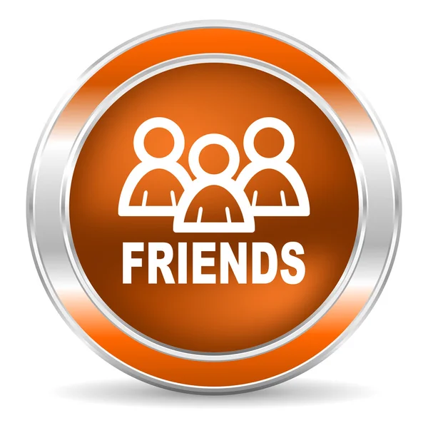 Friends icon — Stock Photo, Image