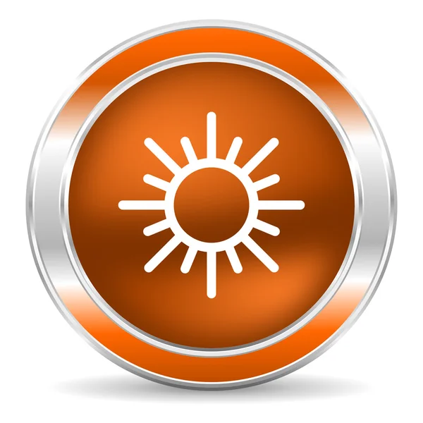 Sun icon — Stock Photo, Image