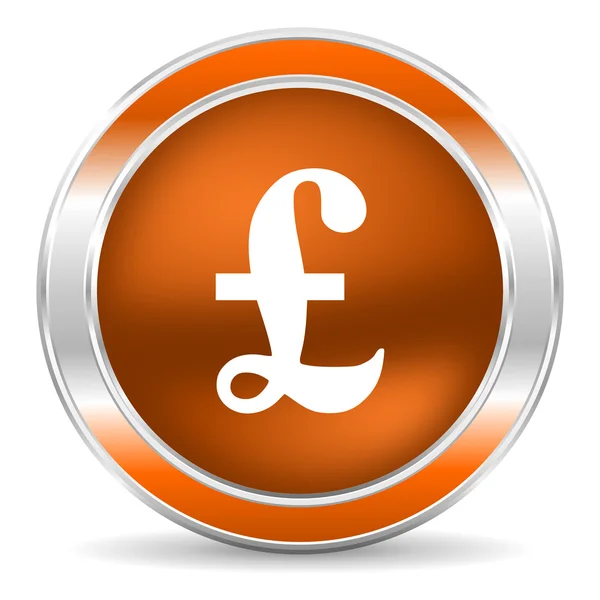 Pound icon — Stock Photo, Image