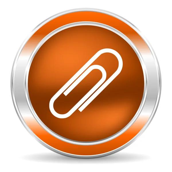 Paperclip icon — Stock Photo, Image