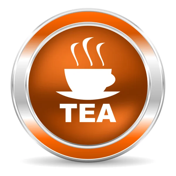 Τσάι εικονίδιο — Φωτογραφία Αρχείου