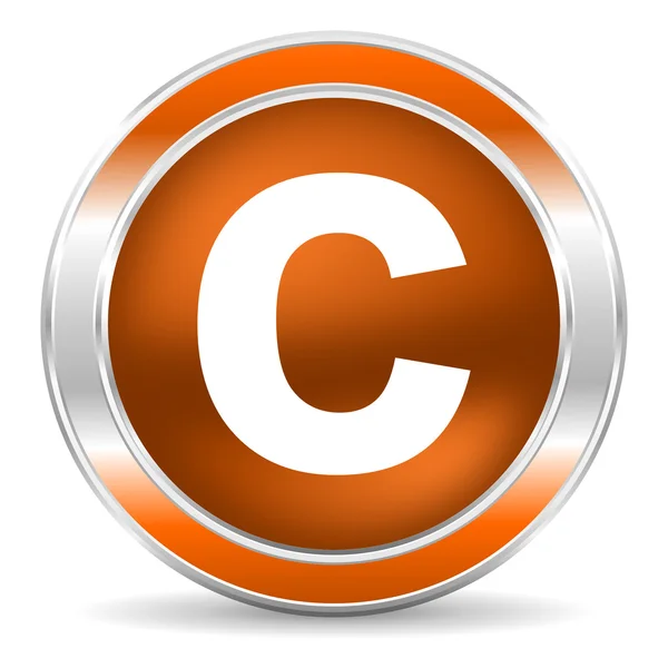 Copyright icon — Stock Photo, Image