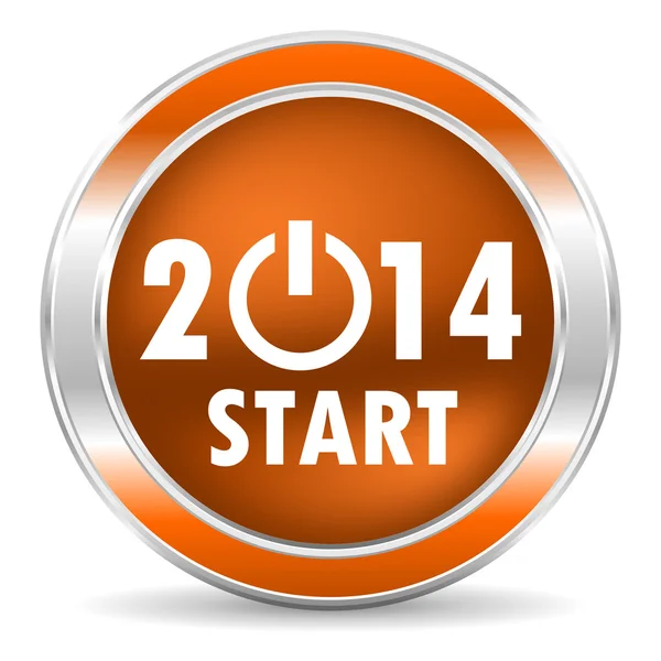 Year 2014 icon — Stock Photo, Image