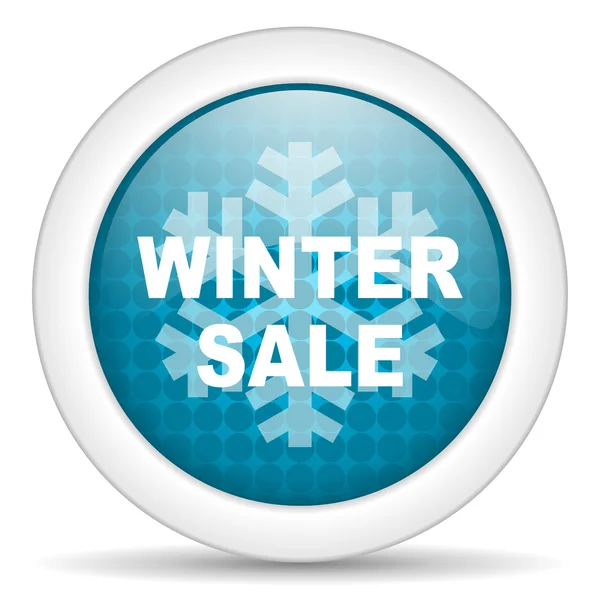 Icona di vendita invernale — Foto Stock