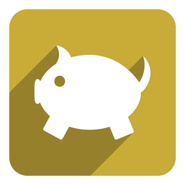 Piggy bank icon — Stock Photo, Image