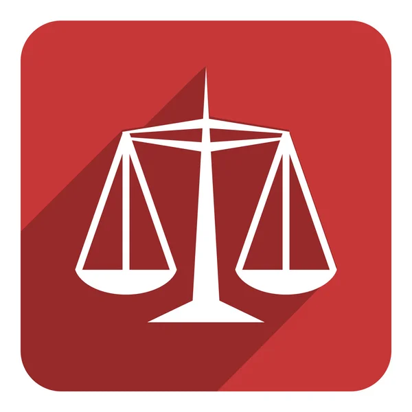 Justice icon — Stock Photo, Image