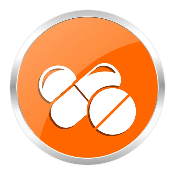 Икона оранжевого цвета — стоковое фото