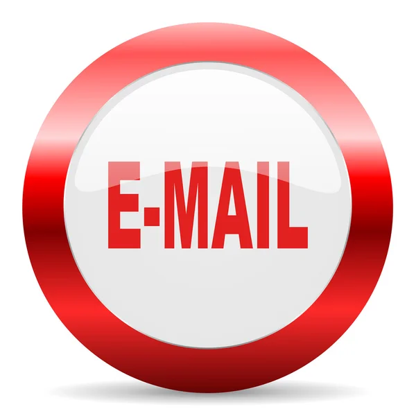 Email glossy web icon — Stock Photo, Image