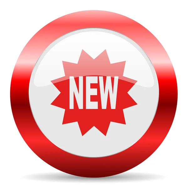 New glossy web icon — Stock Photo, Image