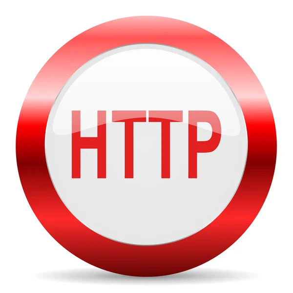 Http glossy web icon — Stock Photo, Image