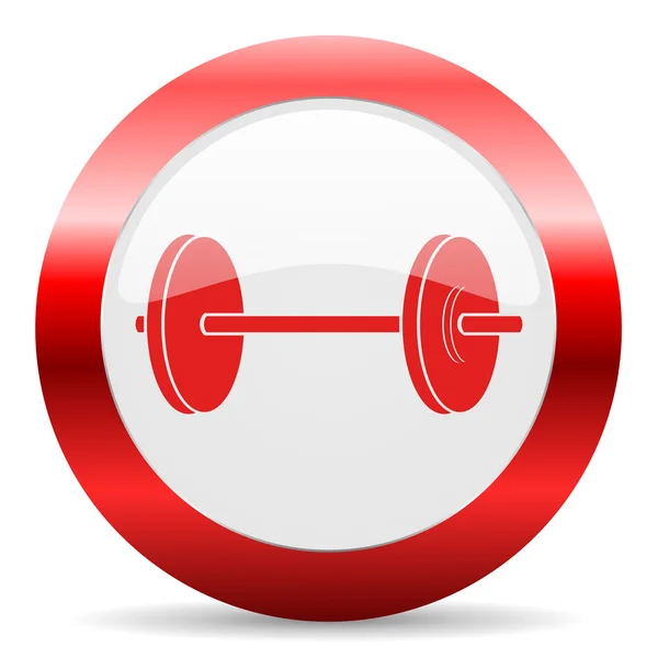 Fitness blank web icon — Stockfoto