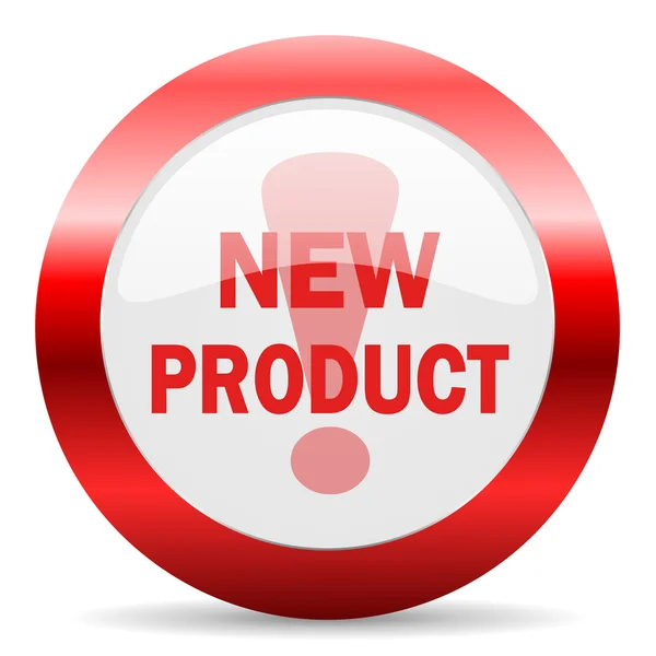 Yeni ürün parlak web simgesi — Stok fotoğraf