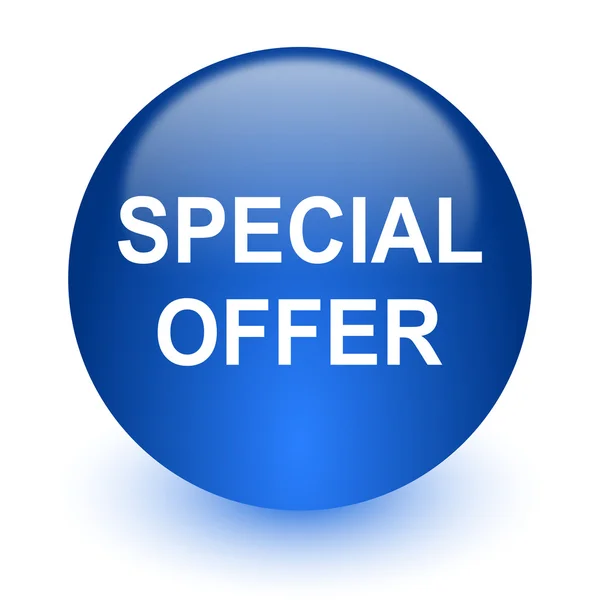 Special offer computer icon on white background — Stock Photo, Image