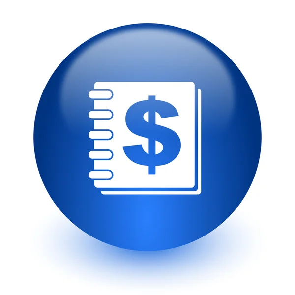 Money computer icon on white background — Stock Photo, Image