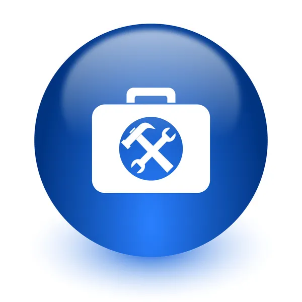 Toolkit computer icon on white background — Stock Photo, Image