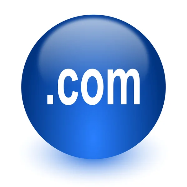 Com computer icon on white background — Stock Photo, Image