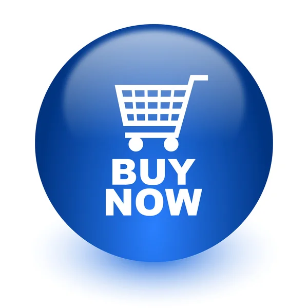 Buy now computer icon on white background — Stock Photo, Image