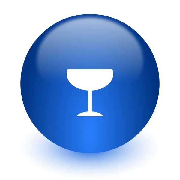 Alcohol  computer icon on white background — Stock Photo, Image