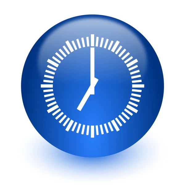 Icona del computer tempo su sfondo bianco — Foto Stock