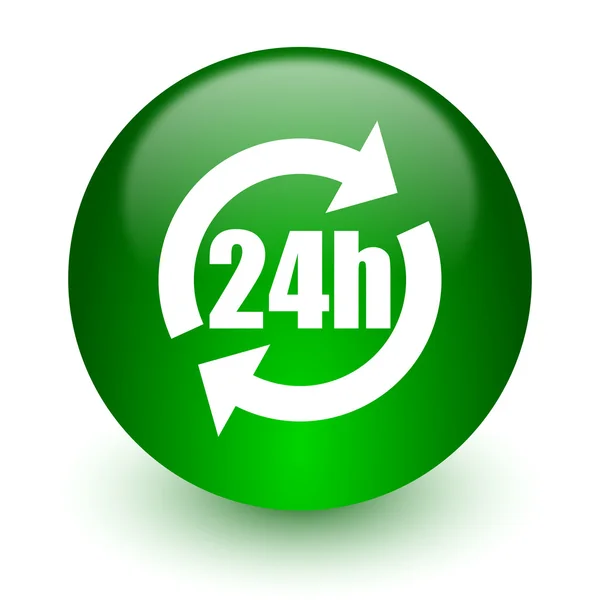 24h icon — Stock Photo, Image