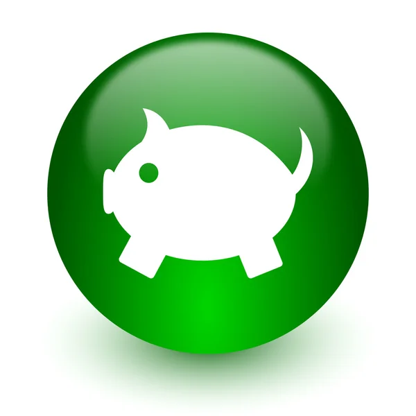 Piggy bank icon — Stock Photo, Image