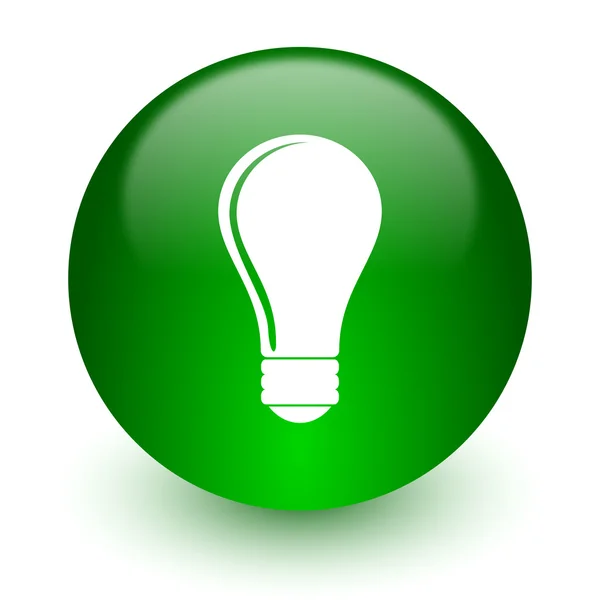 Bulb icon — Stock Photo, Image