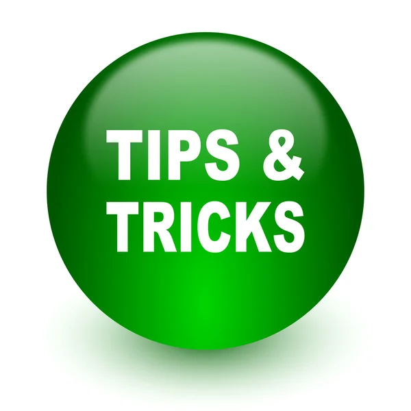 Ikon trik tips — Stok Foto
