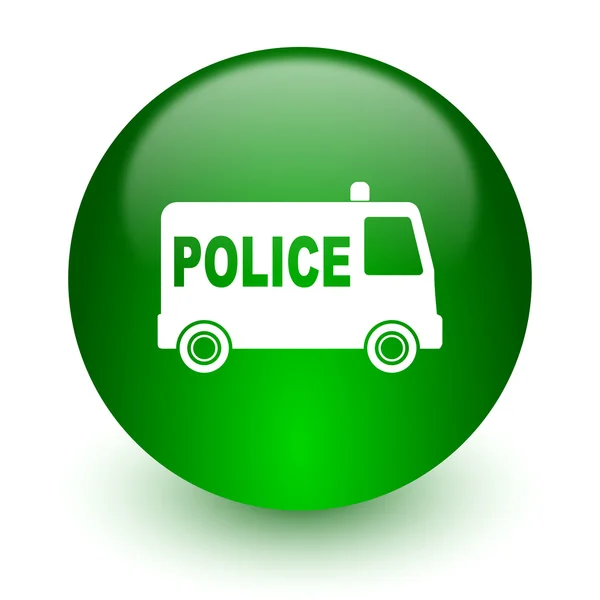 Police icon — Stock Photo, Image