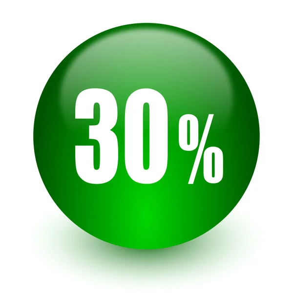30 percent icon — Stock Photo, Image