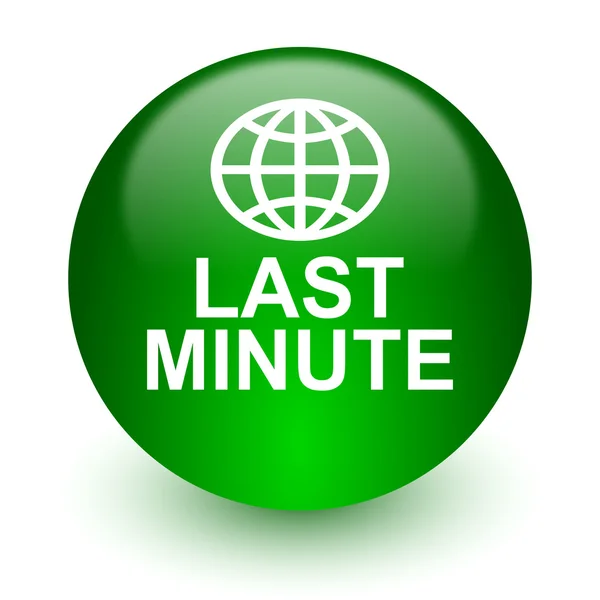 Icono de último minuto — Foto de Stock