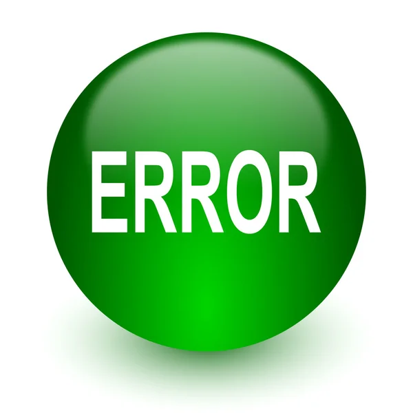 Icono de error —  Fotos de Stock