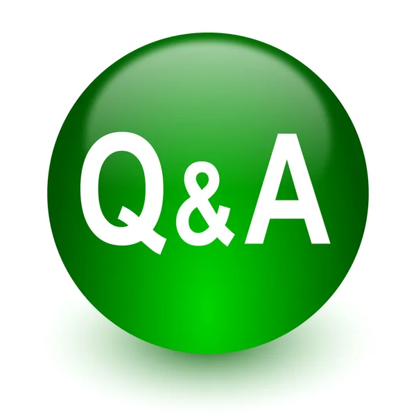 Question answer icon — Stock Photo, Image