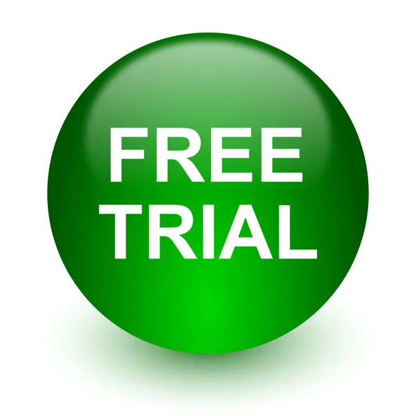 Free trial icon — Stock Photo, Image