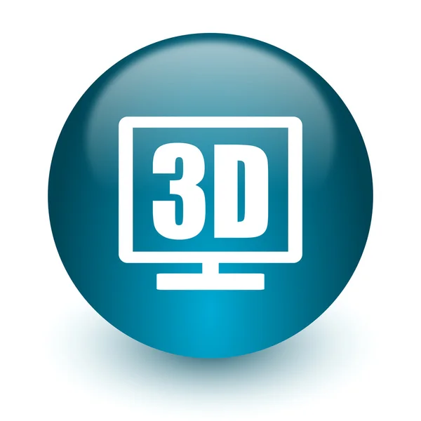3D காட்சி ஐகான் — ஸ்டாக் புகைப்படம்