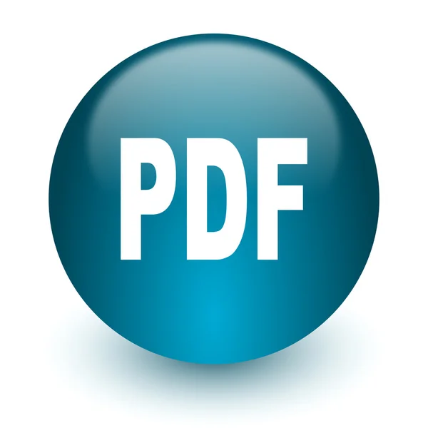 Ícone Pdf — Fotografia de Stock