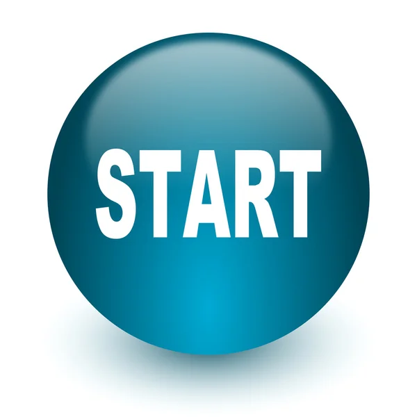 Start icon — Stock Photo, Image