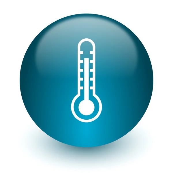 Значок термометра — стоковое фото