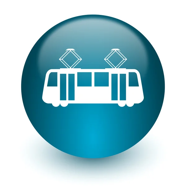 Tram pictogram — Stockfoto