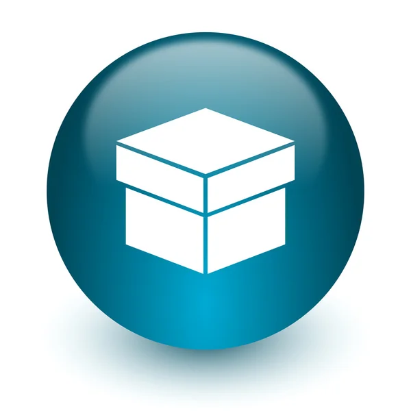 Box icon — Stock Photo, Image